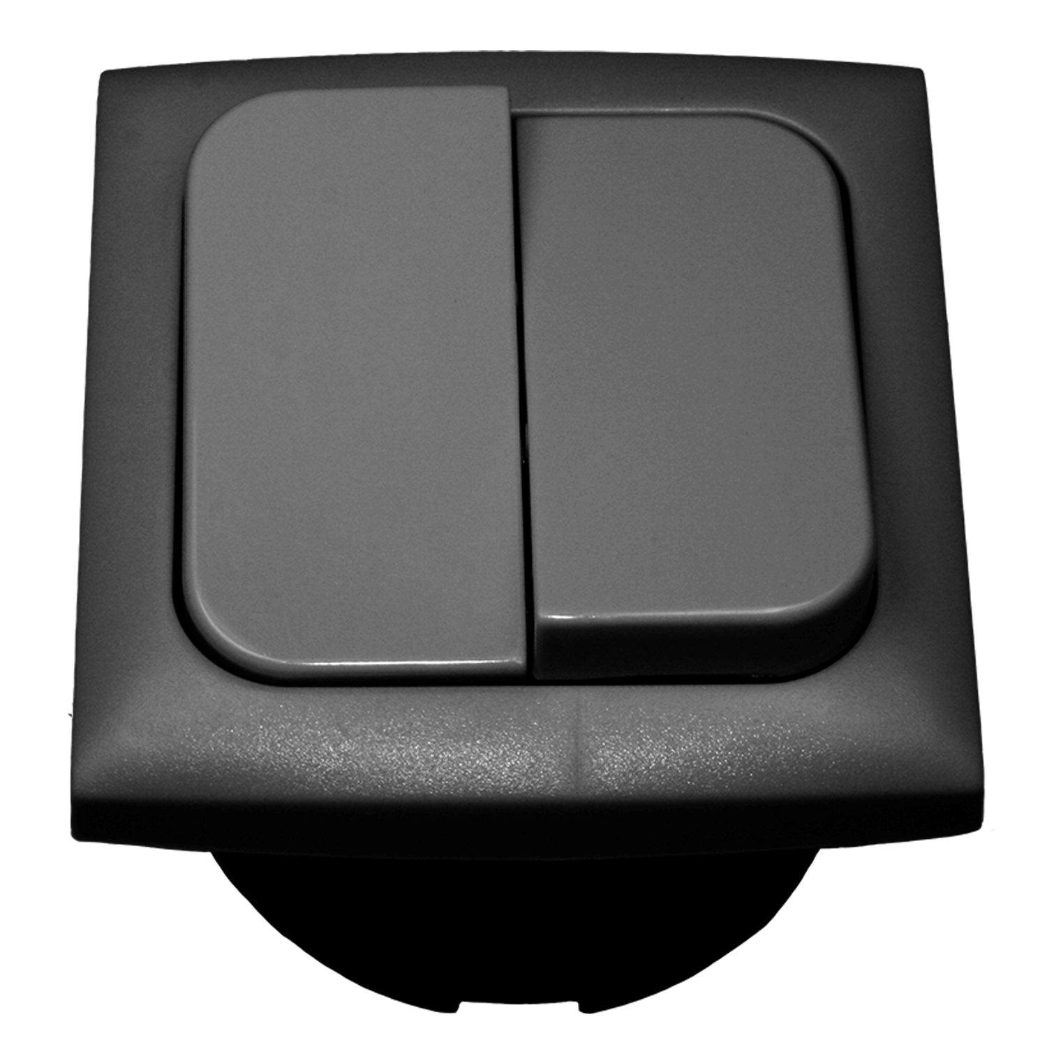 Interrupteur série C-line avec cadre opale anthracite