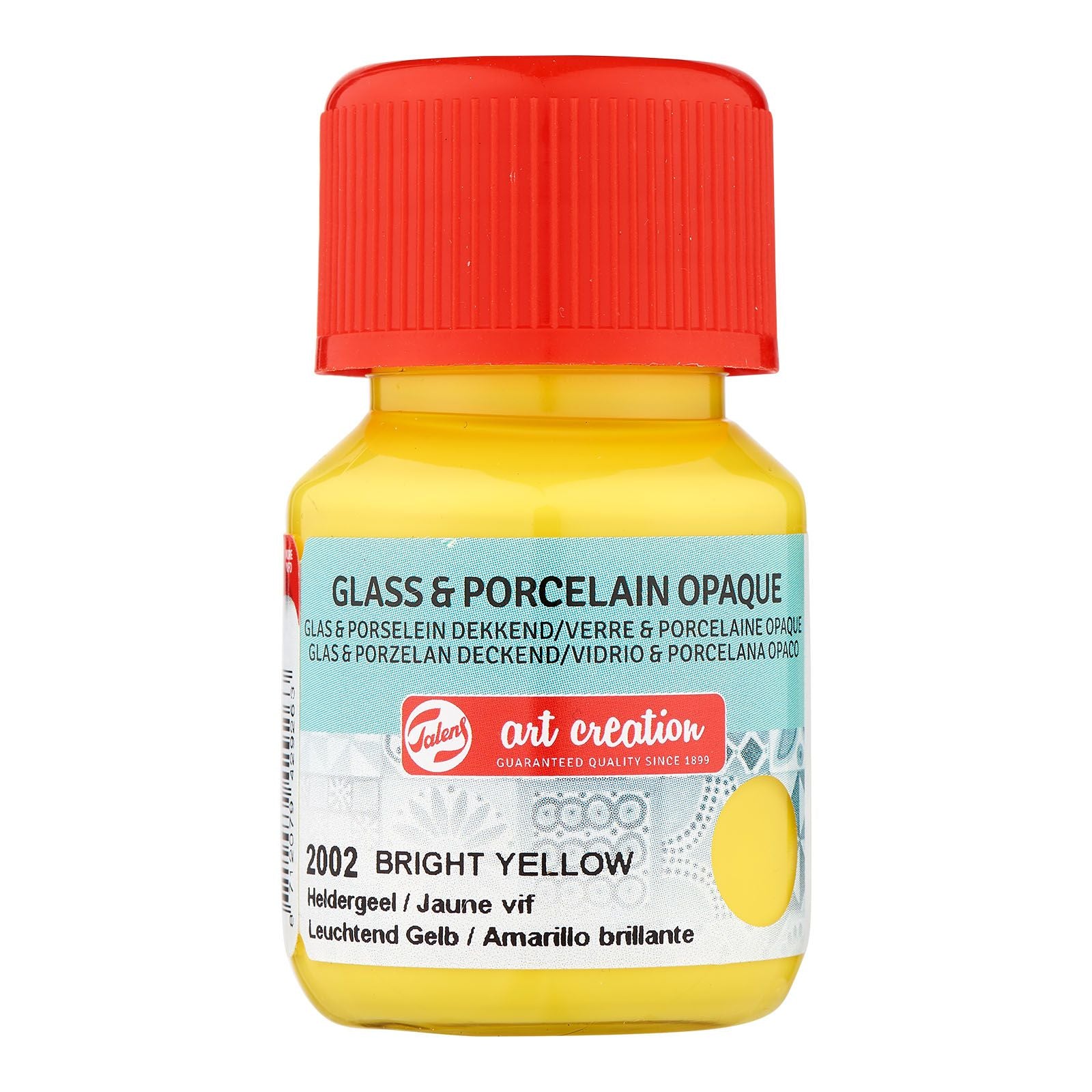 Création d'art Talens • verre porcelaine opaque 30ml jaune vif