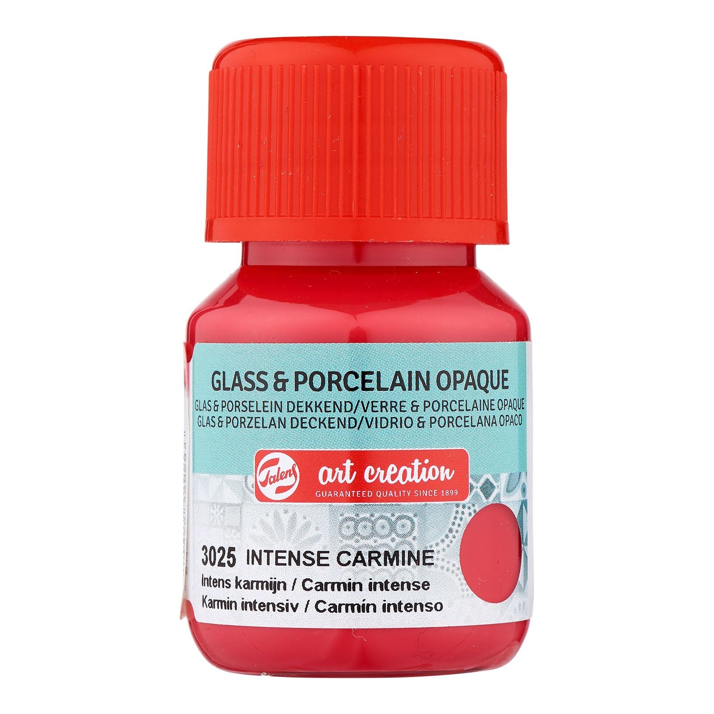 Création d'art Talens • verre porcelaine opaque 30ml carmin intense