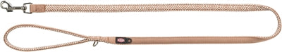 Trixie Dog Leash Boho Windows Premium avec du caramel en néoprène