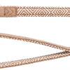 Trixie Dog Leash Boho Windows Premium avec du caramel en néoprène