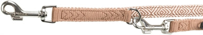 Trixie Dog Leash Boho Windows Prime réglable avec du caramel en néoprène