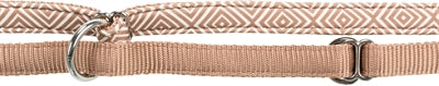 Trixie Dog Leash Boho Windows Prime réglable avec du caramel en néoprène