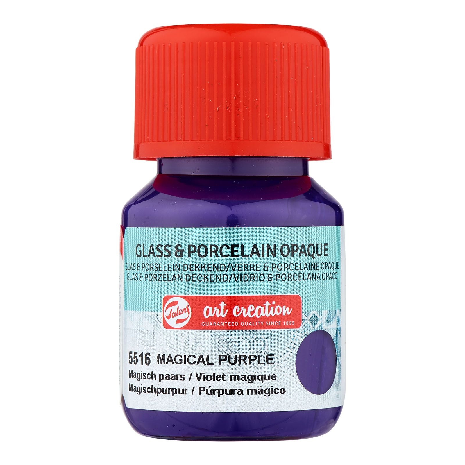 Talens création d'art • verre porcelaine opaque 30ml violet magique
