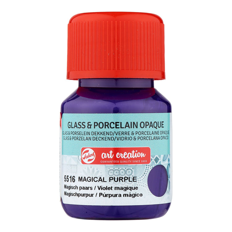 Talens création d'art • verre porcelaine opaque 30ml violet magique