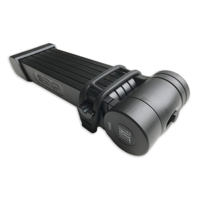 SXP Art 2 Lock pliant - acier dur, flexible, 80 cm, sécurité du vélo, noir