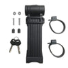 SXP Art 2 Lock pliant - acier dur, flexible, 80 cm, sécurité du vélo, noir