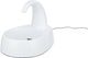 Trixie Fountain Boire en plastique ruisseau incurvé blanc