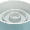 Trixie Food Bowl Slowfeding en céramique bleu gris
