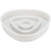 Trixie Food Bowl Slowfeeding Plastic TPR Grey