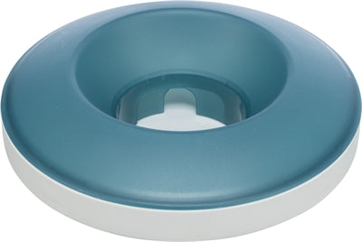 Trixie Slowfeding Bol à bascule Plastique TPR Gray Bleu