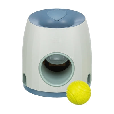 Trixie Dog Activity Strategy Game Ball Treat White Blue