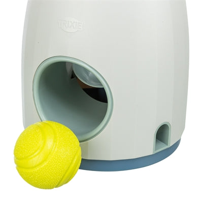 Trixie Dog Activity Strategy Game Ball Treat White Blue