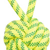 Corde Trixie Aquatoy avec balle polyester flottante jaune vert