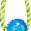 Trixie Aquatoy Rope Pull Tile Floating Polyester Yellow Green
