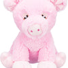Trixie Be Eco Pig Edison en peluche recyclée rose