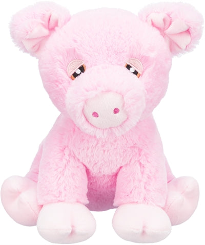 Trixie Be Eco Pig Edison en peluche recyclée rose