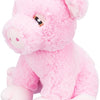 Trixie Be Eco Pig Edison en peluche recyclée rose