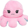 Trixie Octopus Blue clair rose moelleux réversible