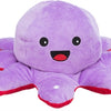 Trixie Octopus réversible en peluche rouge violet