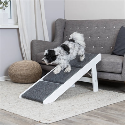 Gangboard Trixie avec étapes de pli -out mdf blanc