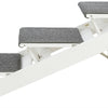 Gangboard Trixie avec étapes de pli -out mdf blanc