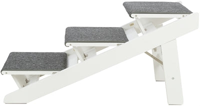 Gangboard Trixie avec étapes de pli -out mdf blanc