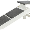 Gangboard Trixie avec étapes de pli -out mdf blanc