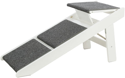 Gangboard Trixie avec étapes de pli -out mdf blanc