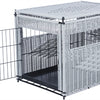 Trixie Trixie Homekennel Polyrotan Gris clair