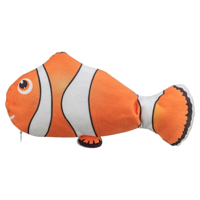 Trixie Spartel Fish Fabric Catnip Orange