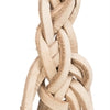 Trixie jouet laces cuir avec perles en bois naturel