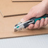 Couteau professionnel double sécurité Wolfcraft | avec lame trapézoïdale | 1 pièce - 4106000