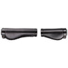 Poignées de vélo noires M-wave cloud buff fix