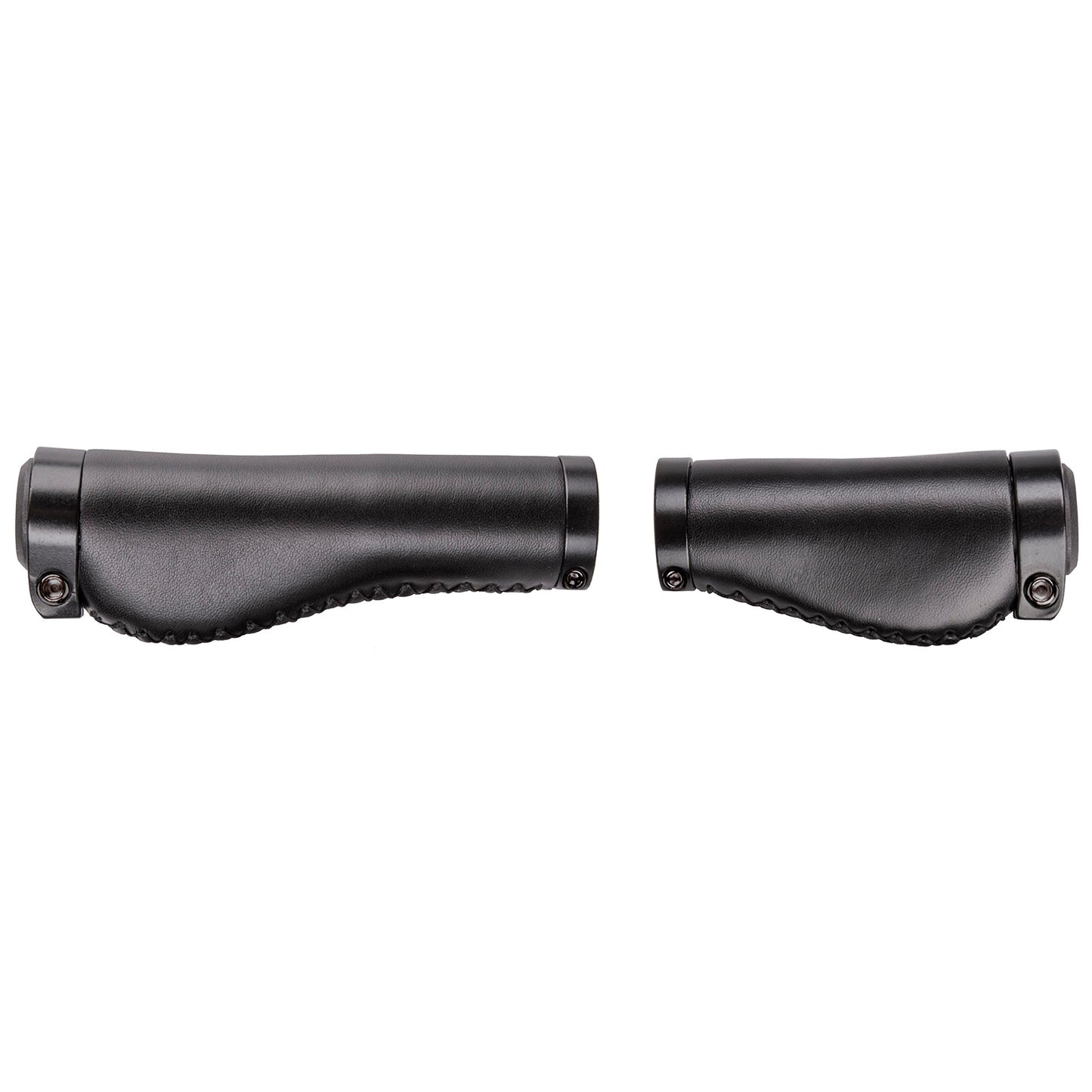 Poignées de vélo noires M-wave cloud buff fix