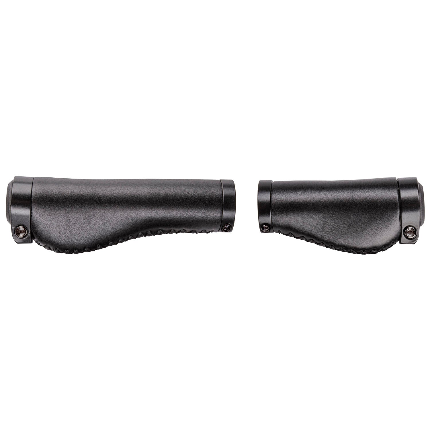 Poignées de vélo noires M-wave cloud buff fix
