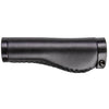 Poignées de vélo noires M-wave cloud buff fix