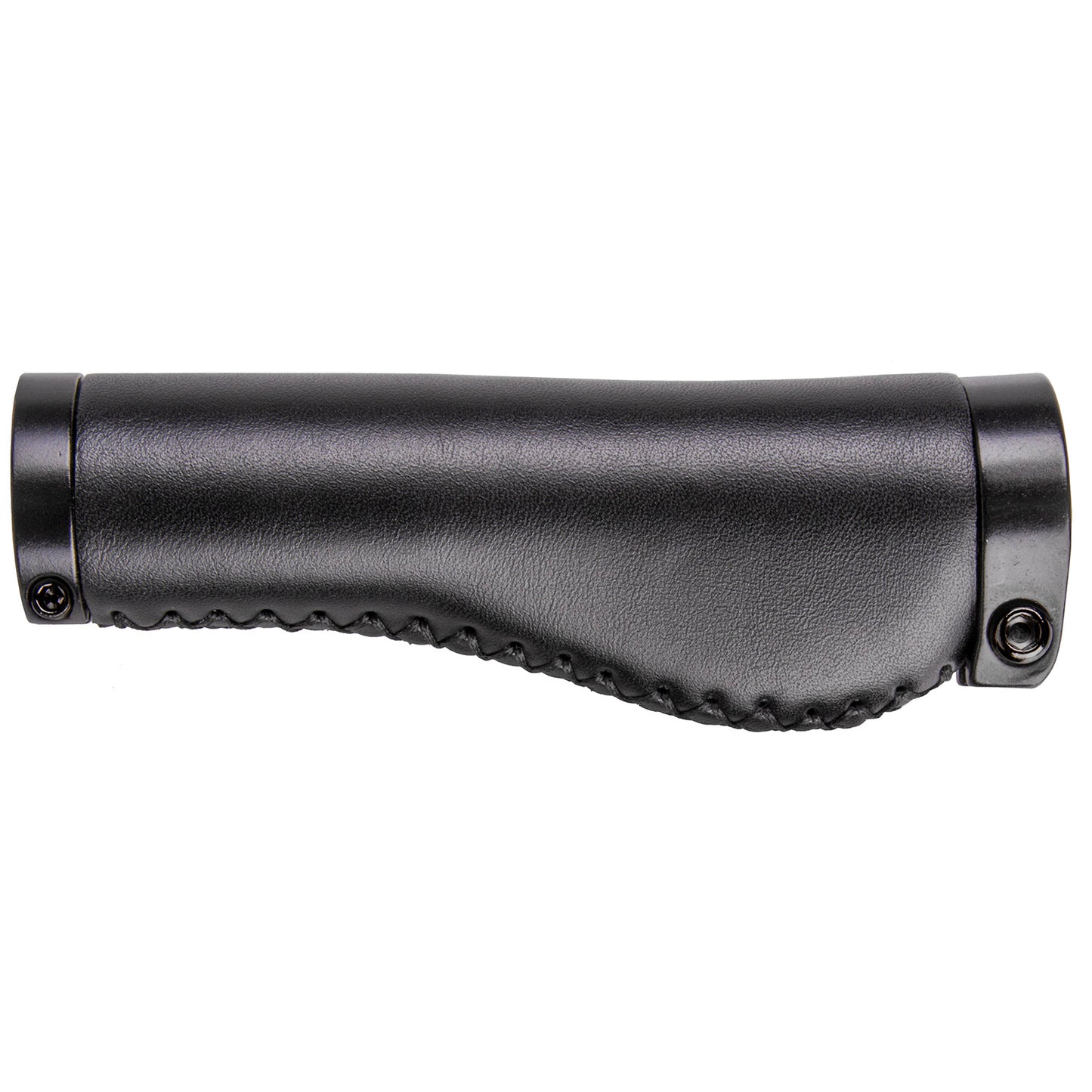 Poignées de vélo noires M-wave cloud buff fix