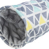 Tunnel de rongeur trixie gris peluche ensoleillé