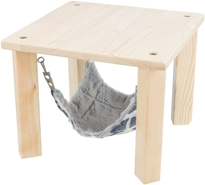 Trixie abri avec hamac sunny gris assorti