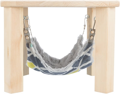 Trixie abri avec hamac sunny gris assorti