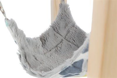 Trixie cachette avec du hamac Sunny Assorti Gray