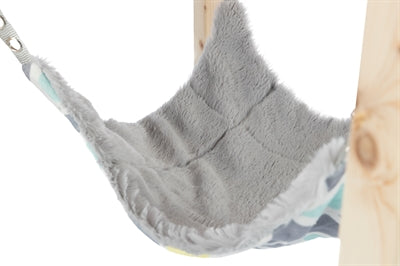 Trixie cachette avec du hamac Sunny Assorti Gray