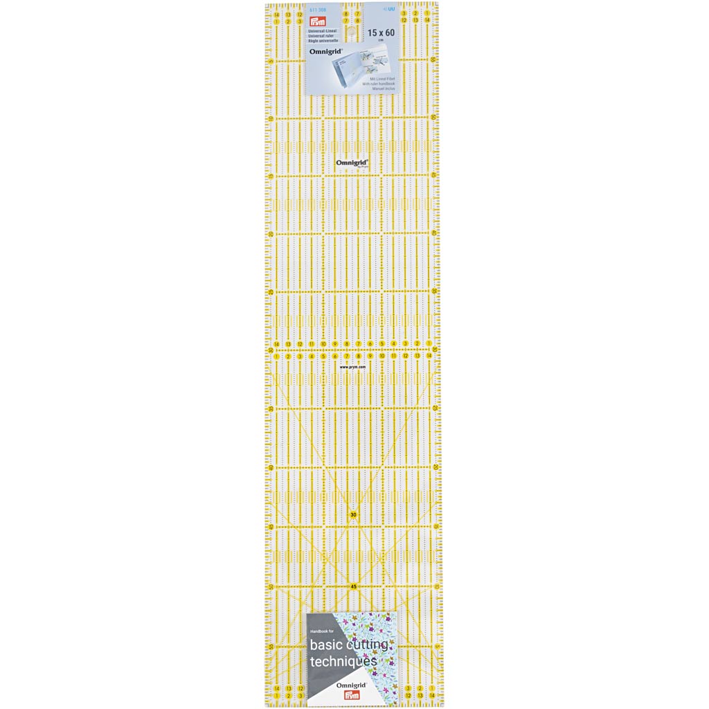 Prym Patchwork Ruler, L: 60, B: 15 cm, 1 pièce