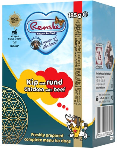 Renske fraîchement préparé de boeuf de poulet