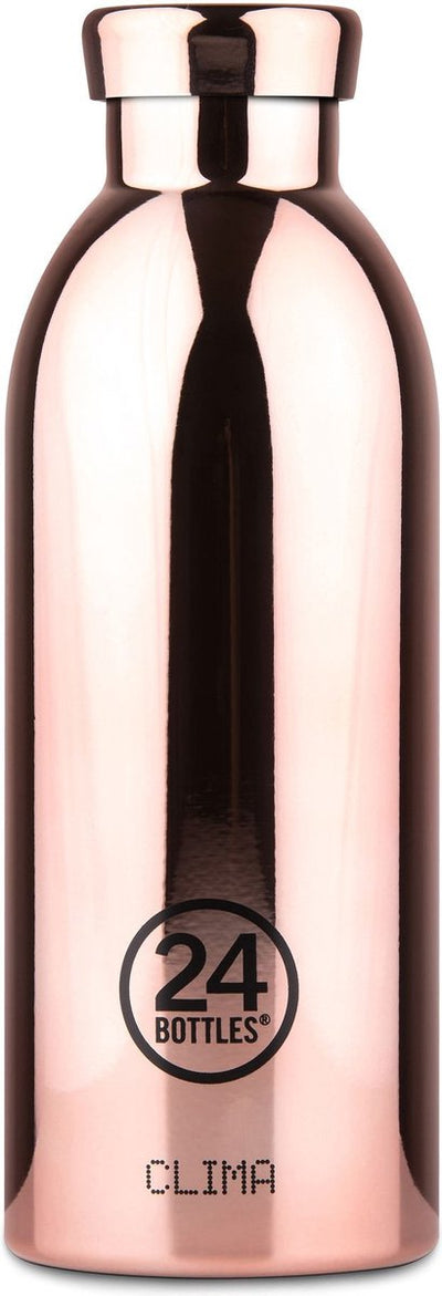 24 bouteilles 24bottles bouteille thermos clima bouteille or rose 500 ml