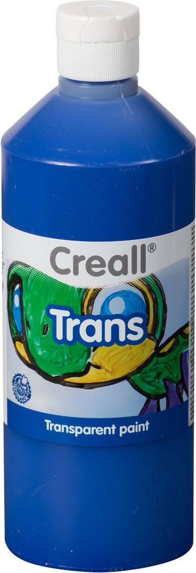 Creall transparent peinture bleu, 500 ml