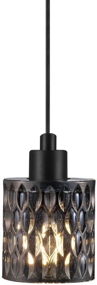 Lampe suspendue Nordlux hollywood-e27-verre fumé