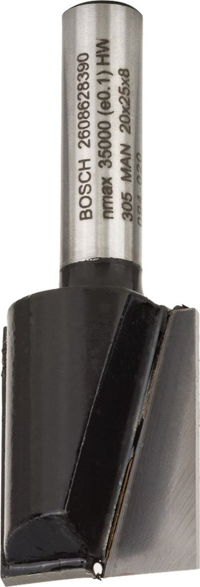 Bosch - fraises en bout 8 mm, d1 20 mm, l 25 mm, g 56 mm