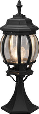 Trio elvo - lampadaire - noir mat - excl. 1x E27 4 W - télécommande - variateur intégré - changeur de couleurs RVB - couleur de lumière réglable en continu - veilleuse - fonction mémoire - éclairage indirect - éclairage extérieur - IP44